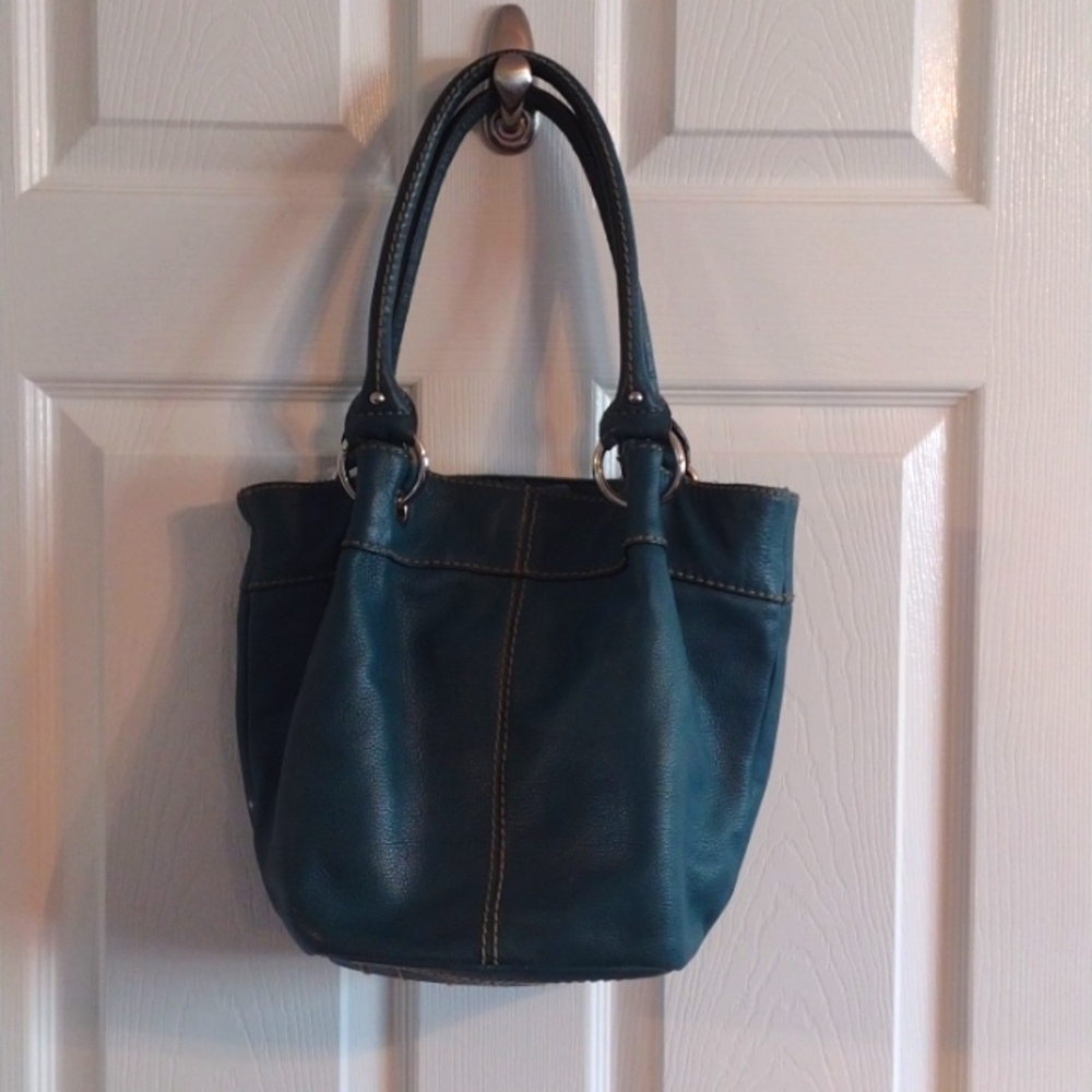 Clarks teal handbag